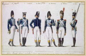 Guardia Reale Francese, 1816